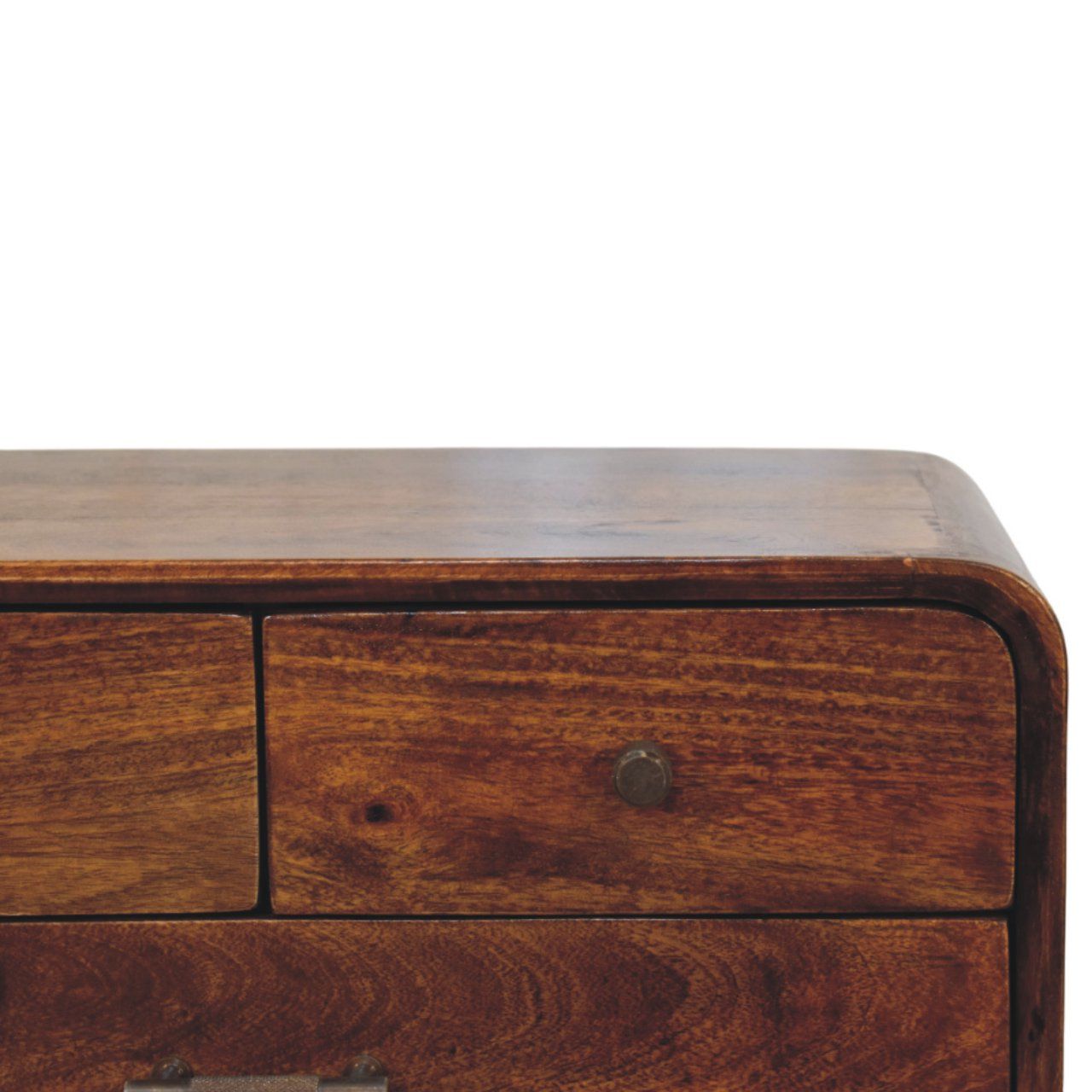 Avora - 3 Drawer Nightstand - Brown