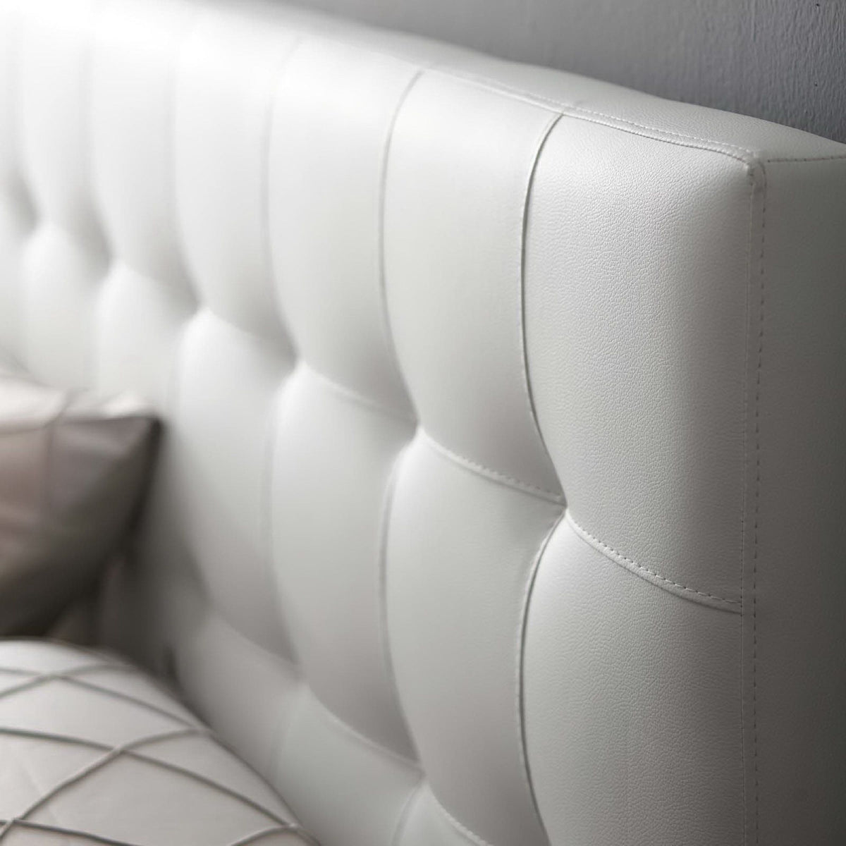 Lily Upholstered Vinyl Queen Headboard by Modway