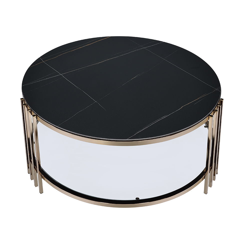 ACME Zaidee - Coffee Table - Black | Meri Furniture