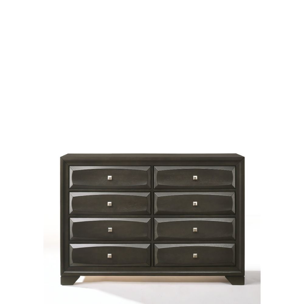 ACME Soteris - Dresser - Antique Gray | Meri Furniture