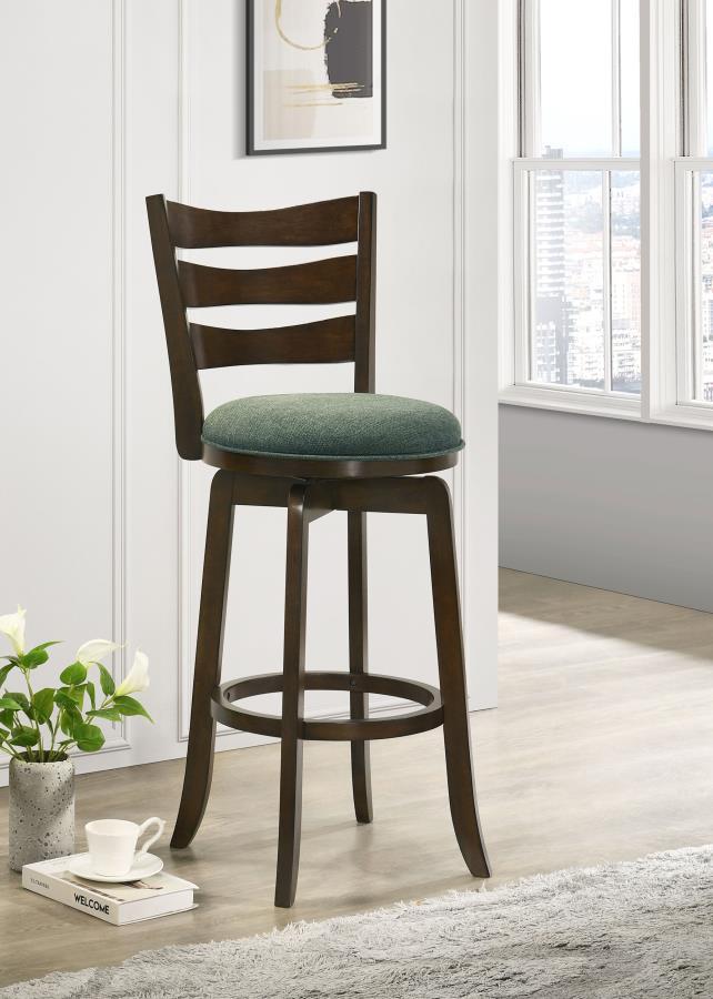 Coaster Fine Furniture Murphy - Wood Height Swivel Bar Chair | Meri Furniture