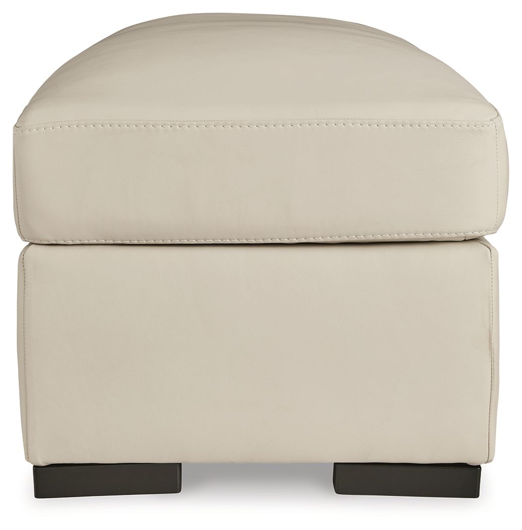 Signature Design by Ashley® Treasure Trove - Almond - Ottoman | Meri Furniture