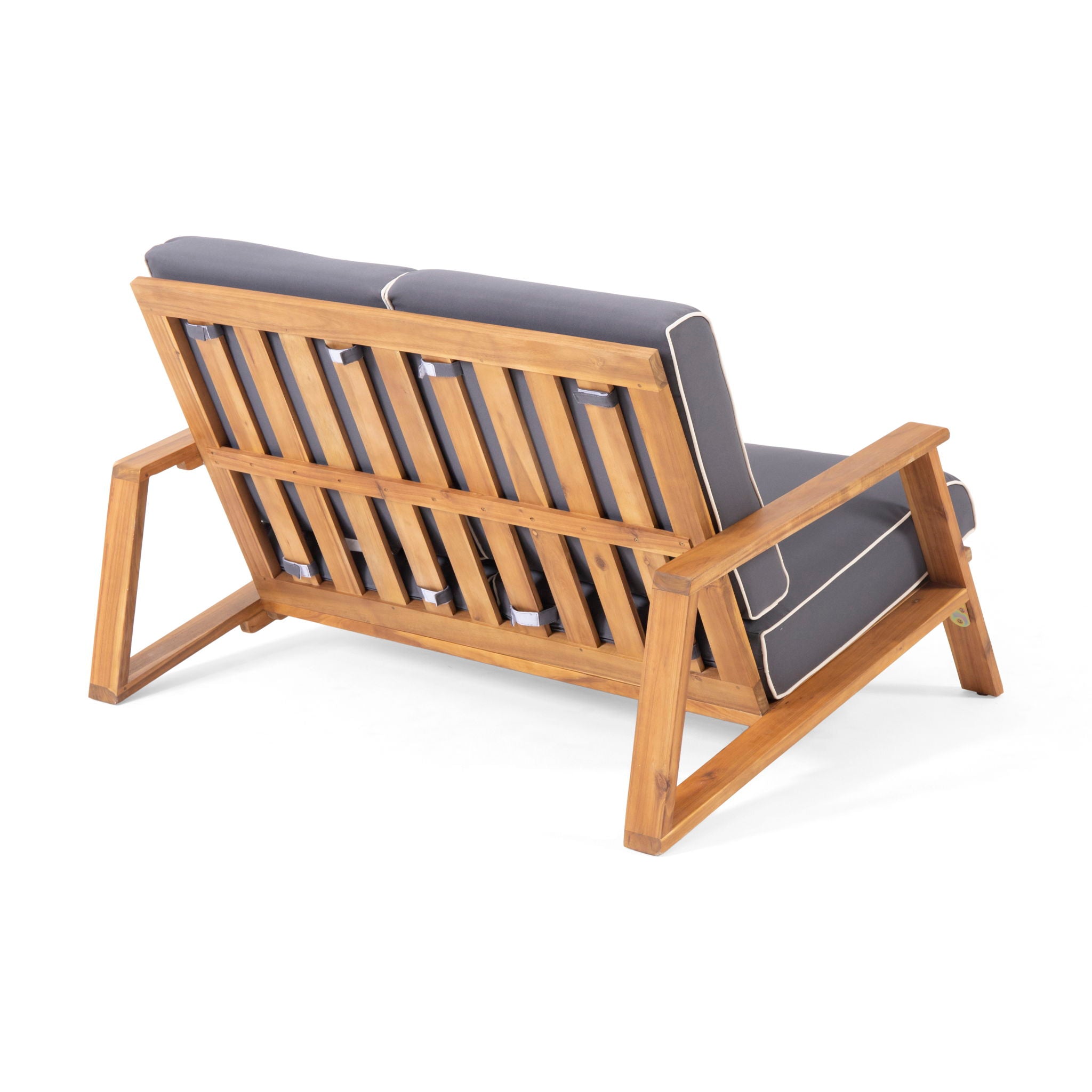 Paloma - Contemporary Loveseat And Coffee Table Set With Weather Resistant Cushions