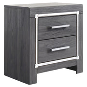 Lodanna - Two Drawer Night Stand - Gray