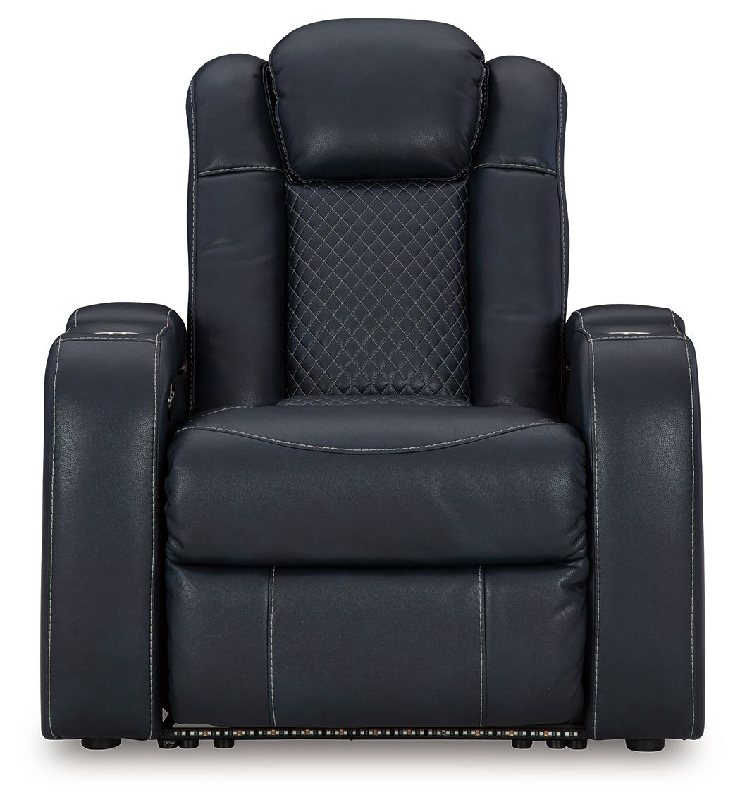 Signature Design by Ashley® Fyne-dyme - Power Recliner/Adj Headrest | Meri Furniture