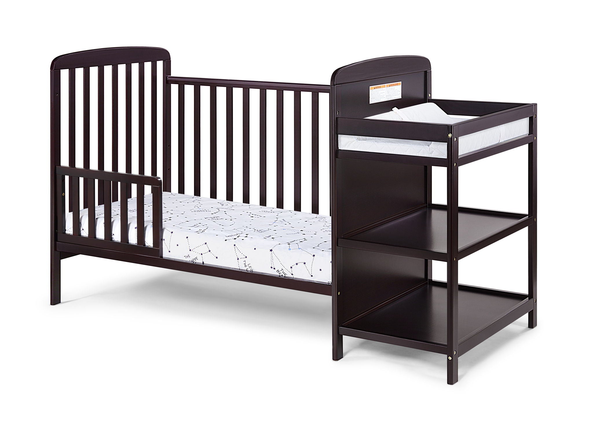 Ramsey - 3-in-1 Convertible Crib / Changer Combo