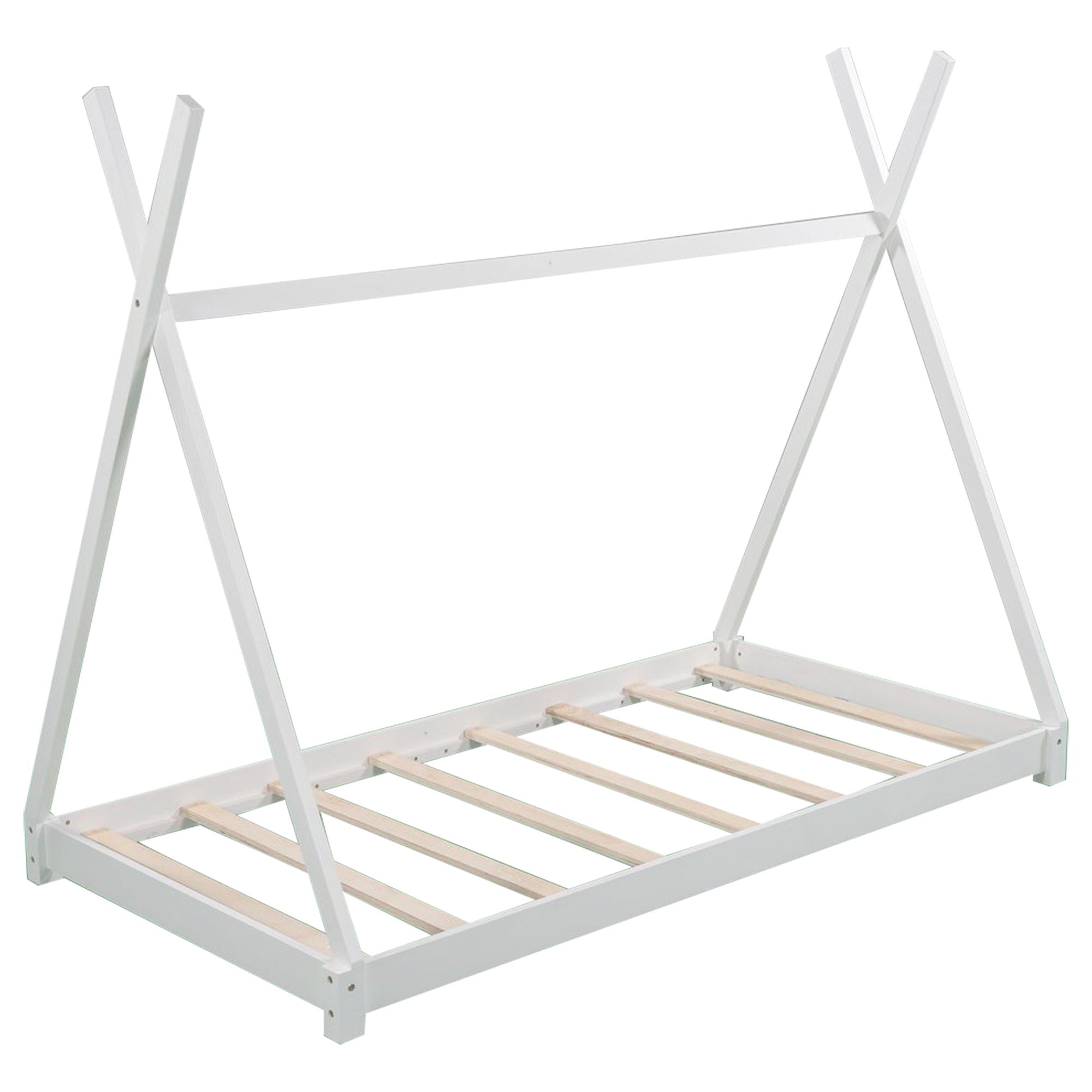 House Platform Bed With Triangle Structure