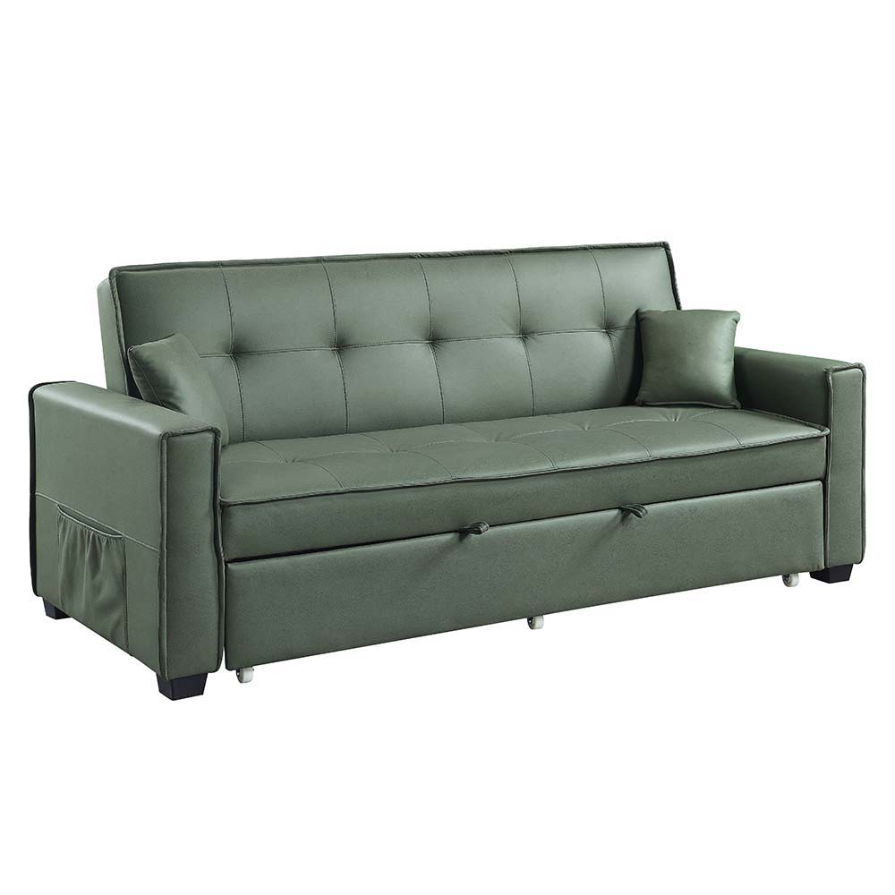 ACME Octavio - Sofa - Green Fabric | Meri Furniture