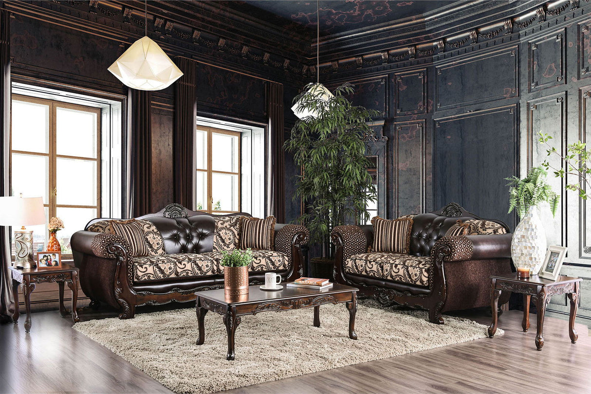 Furniture of America Quirino - Sofa | Meri Furniture