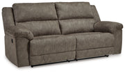 Signature Design by Ashley® Laresview - Fossil - 2 Seat Reclining Sofa | Meri Furniture