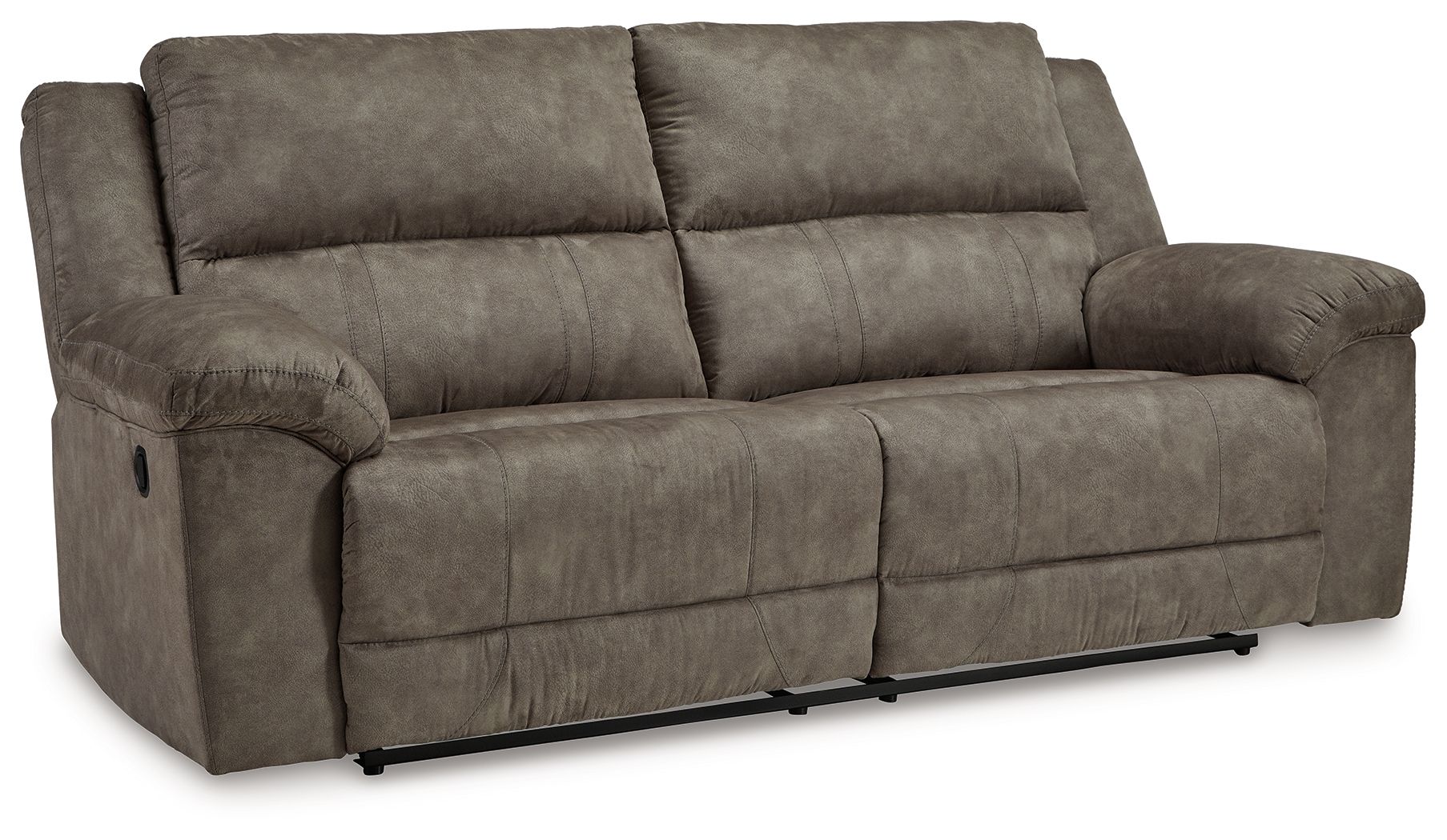 Signature Design by Ashley® Laresview - Fossil - 2 Seat Reclining Sofa | Meri Furniture
