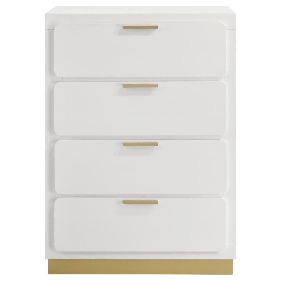 Coaster Fine Furniture Caraway - 4-Drawer Bedroom Chest | Meri Furniture