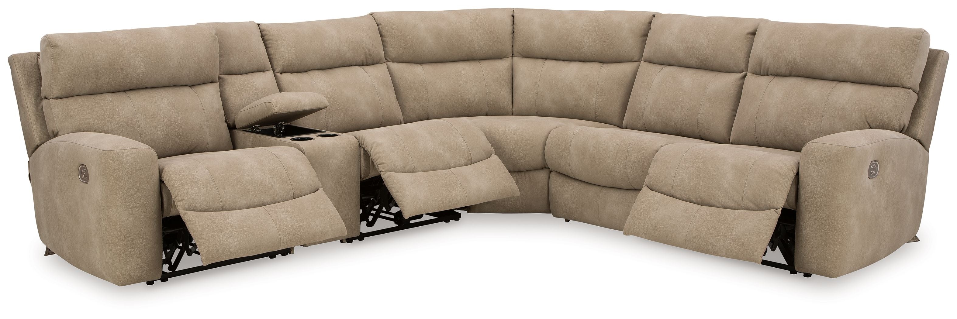 Signature Design by Ashley® Next-gen Durapella - Power Reclinering Sectional Set | Meri Furniture