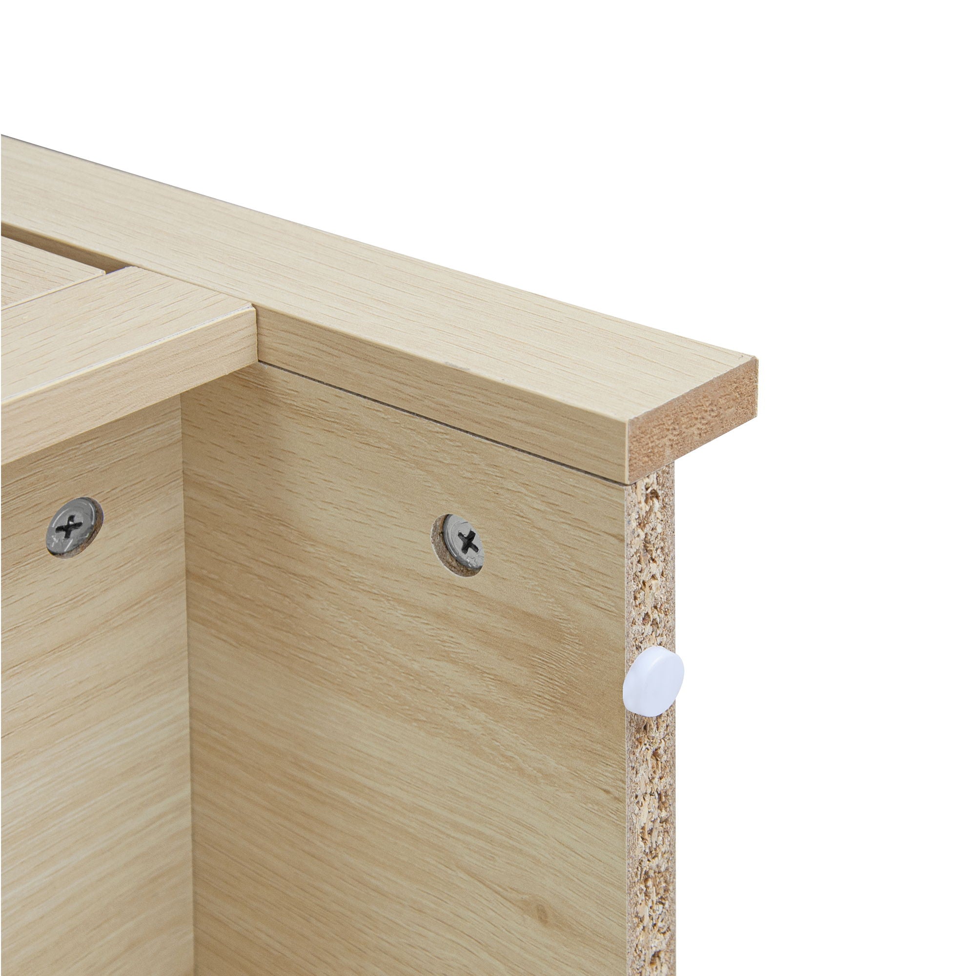 Arched Kitchen Pantry, Modern Farmhouse Wood Kitchen Storage Cabinets, Arched Storage Display Cabinet With Adjustable Shelves, Versatile Cupboard For Kitchen, Dining Room - Natural