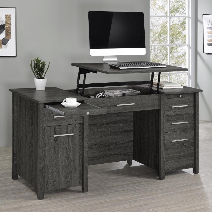 Coaster Fine Furniture Dylan - 4-Drawer Lift Top Office Desk | Meri Furniture