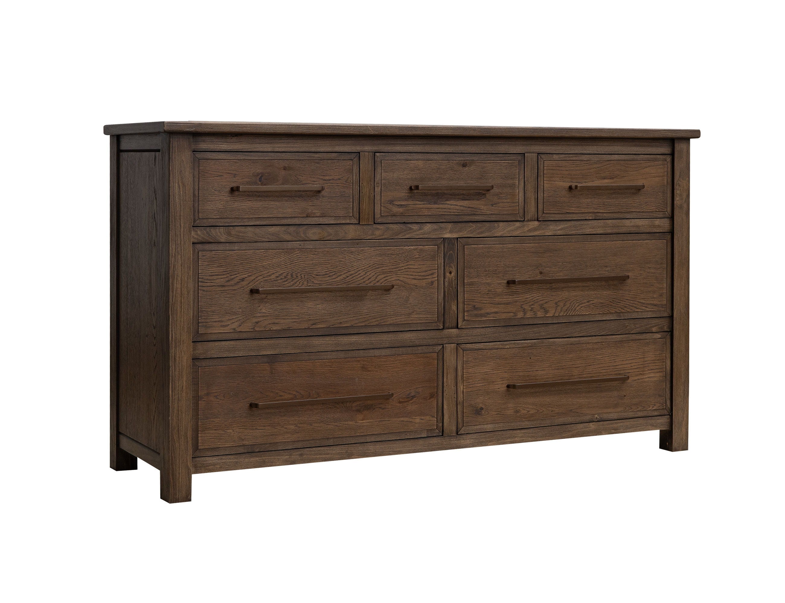 International Furniture Direct Novus Lodge - Dresser - Walnut Brown | Meri Furniture