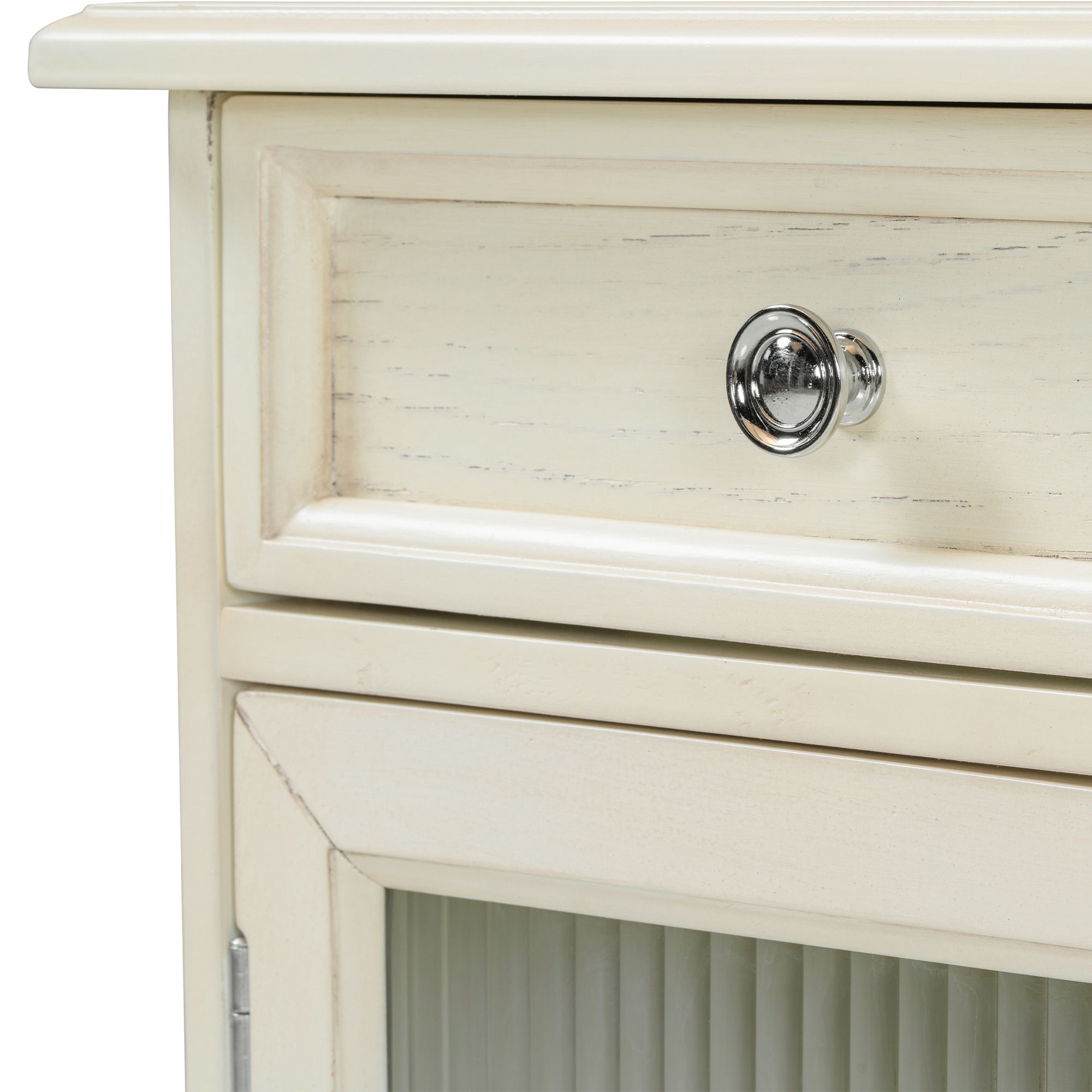 Multi Functional 2 In 1 Vanity Desk With Flip Top Mirror Material - White Oak