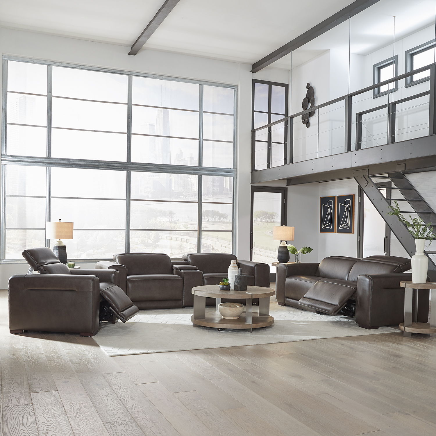 Liberty Furniture Deacon - Reclining Sofa Set | Meri Furniture