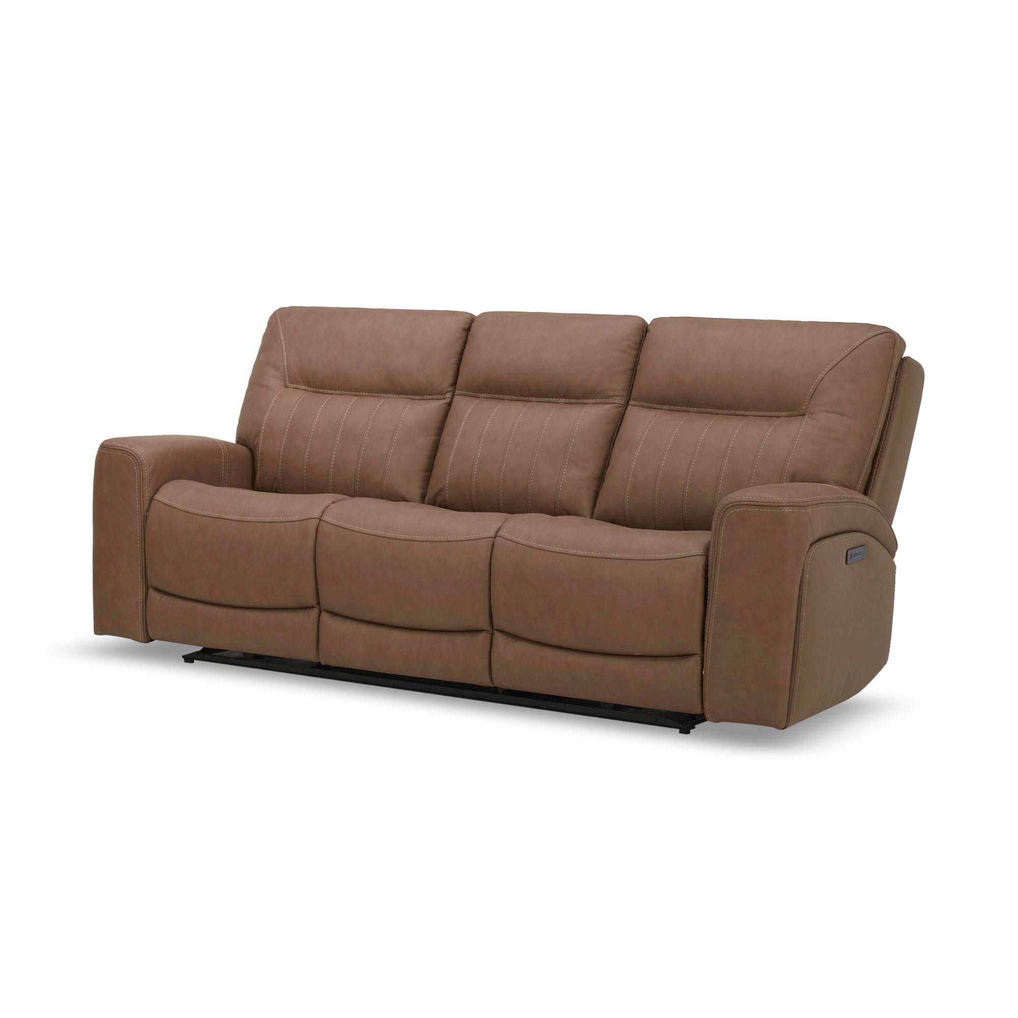 Liberty Furniture Bennett - Sofa P2 & ZG - Butternut - Butternut Leather | Meri Furniture