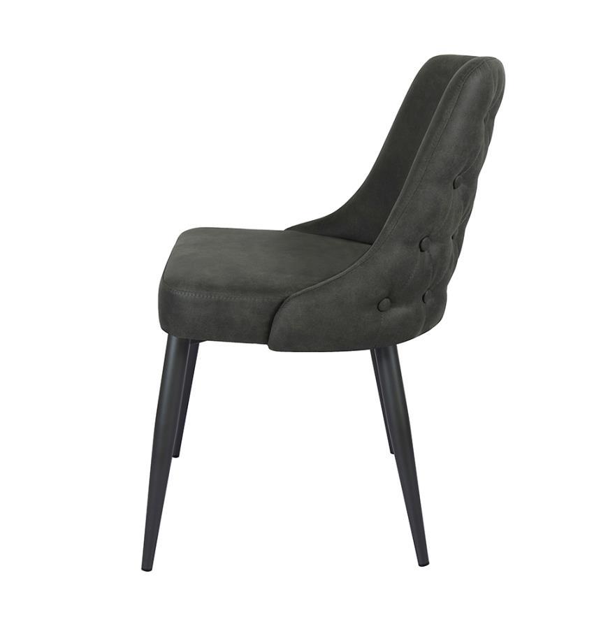 Coaster Fine Furniture Cosmo - Upholstered Dining Side Chair (Set of 2) | Meri Furniture