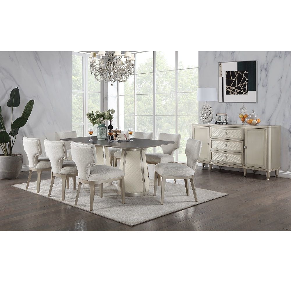 ACME Kasa - Server - Champagne | Meri Furniture