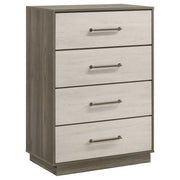 Coaster Fine Furniture Fenwick - 4-Drawer Chest Of Drawers - Gray Oak | Meri Furniture
