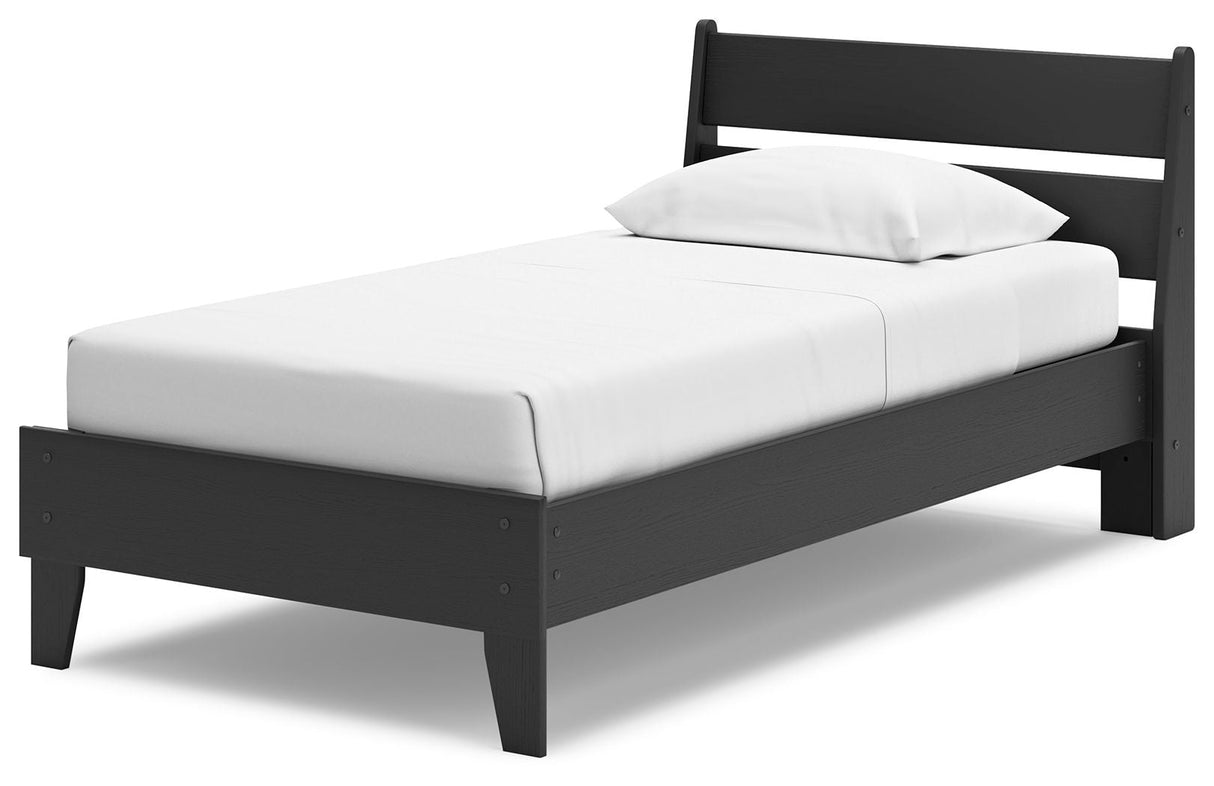 Socalle - Panel Platform Bed