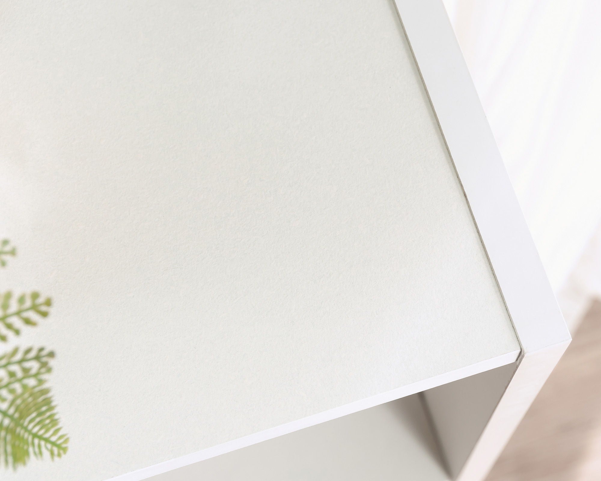 3-Shelf Bookcase Soft White