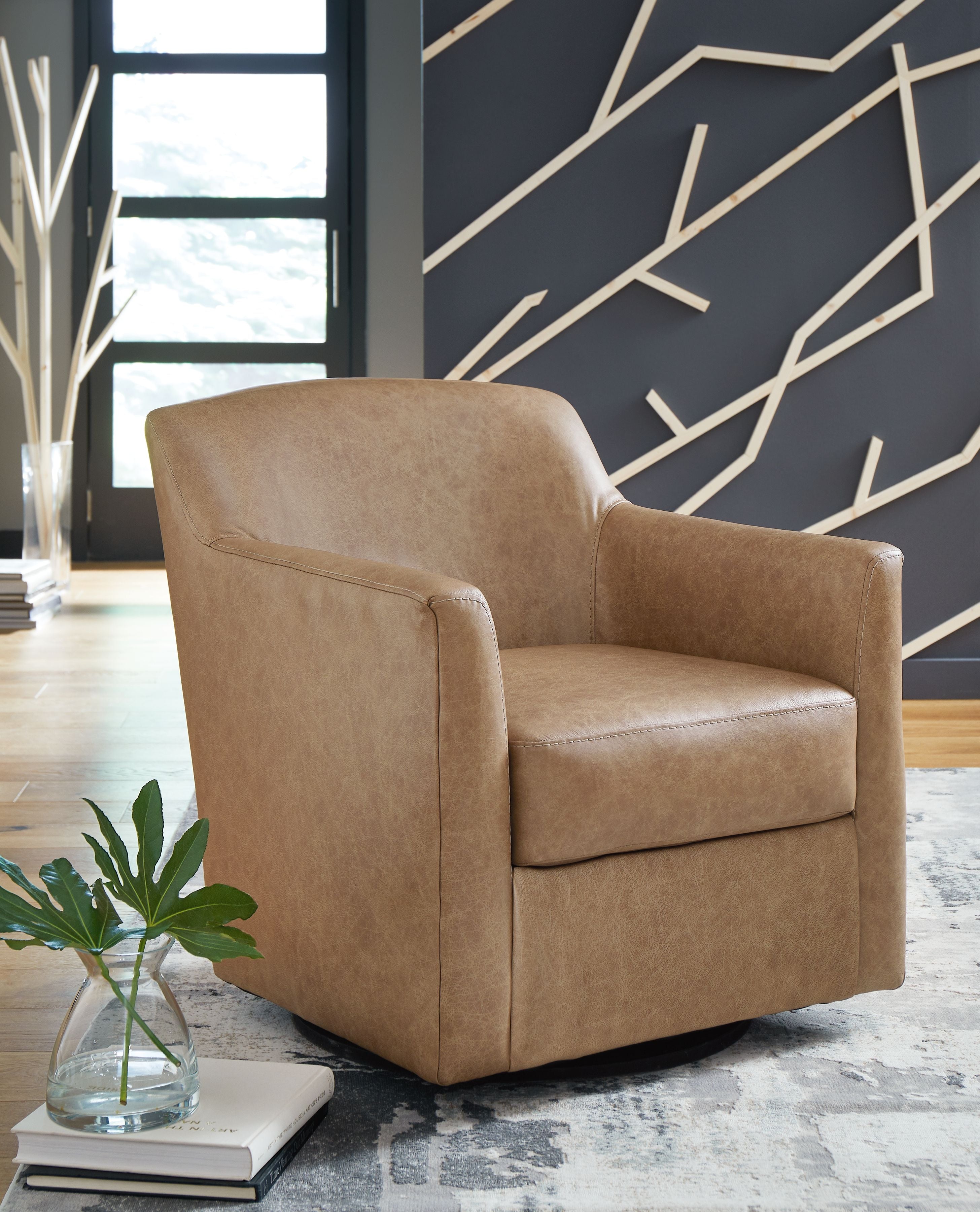 Signature Design by Ashley® Bradney - Swivel Accent Chair | Meri Furniture