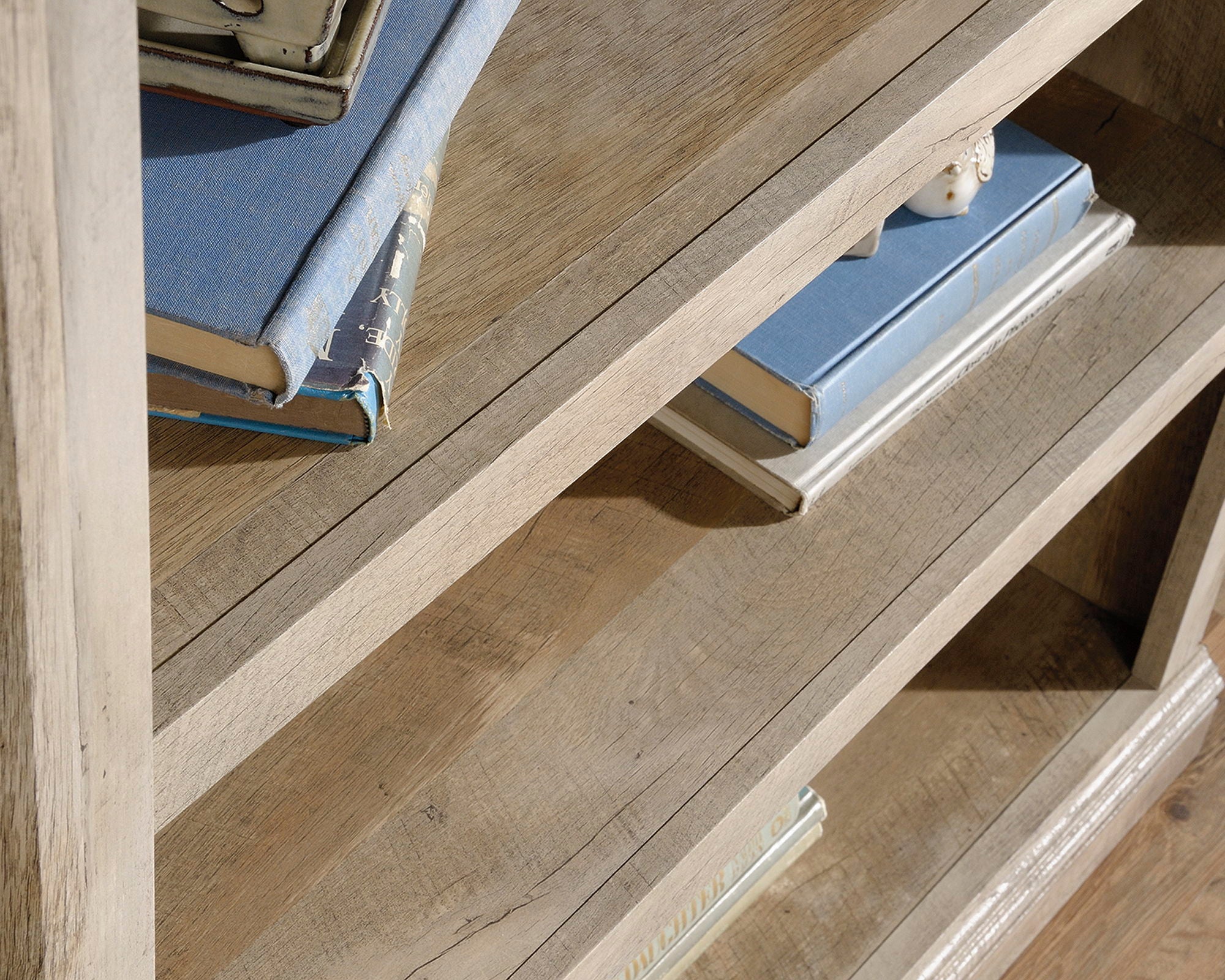 3-Shelf Bookcase Lintel Oak