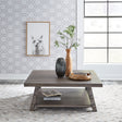 Liberty Furniture Modern Farmhouse - Oversized Square Cocktail Table | Meri Furniture
