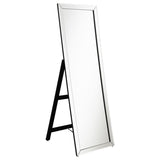 Soline - Framed Standing Floor Mirror - Silver