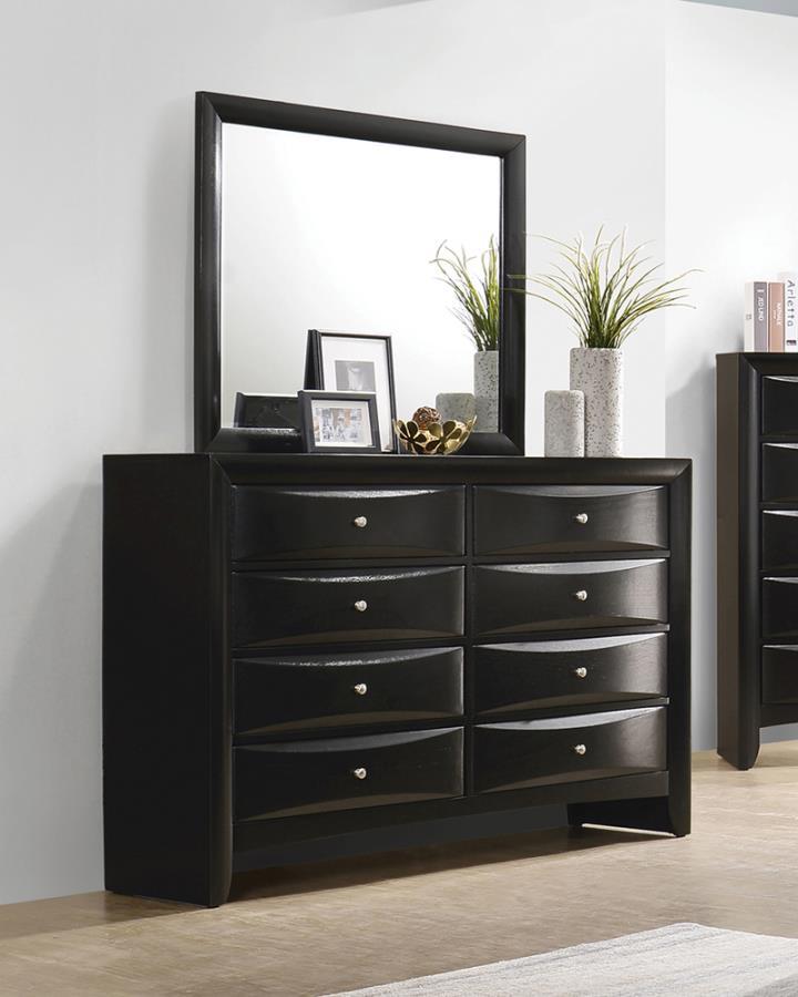 Coaster Fine Furniture Briana - 8-Drawer Dresser - Black | Meri Furniture