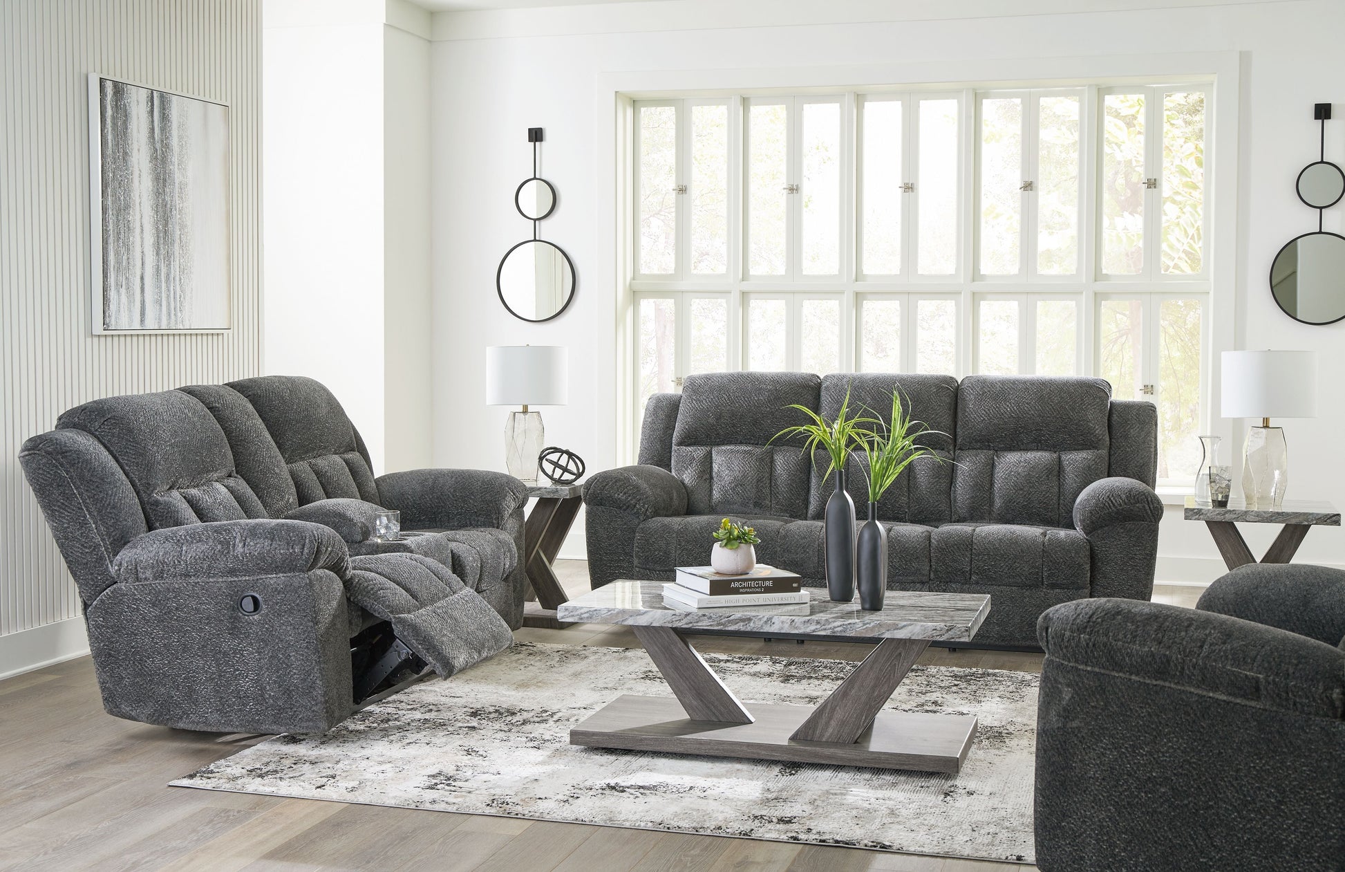 Signature Design by Ashley® Frohn - Reclining Living Room Set | Meri Furniture