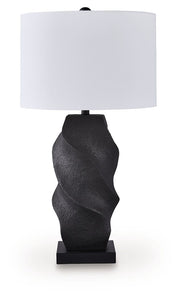 Amillion - Poly Table Lamp - Black