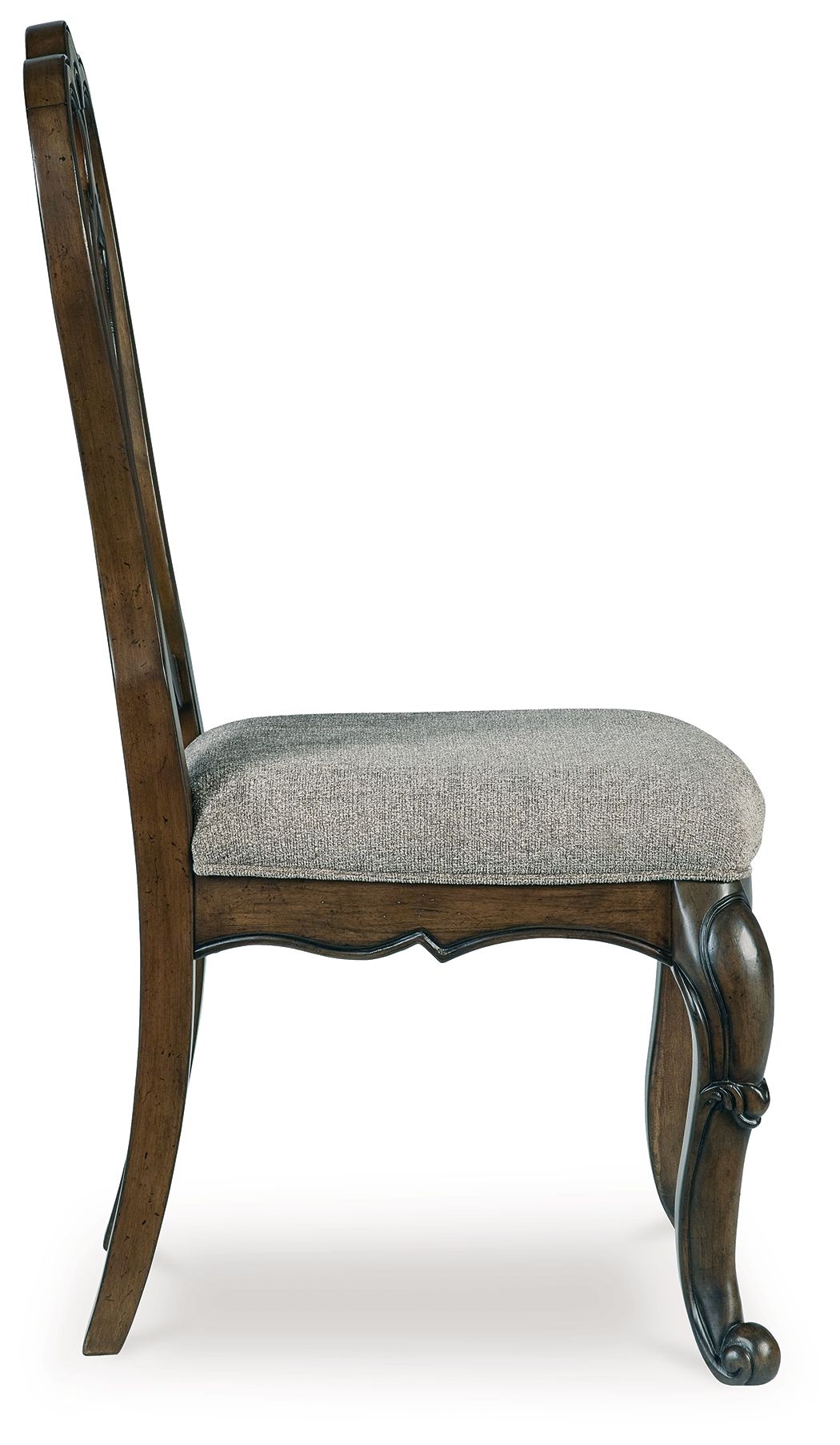 Signature Design by Ashley® Maylee - Dark Brown - Dining Upholstered Side Chair (Set of 2) | Meri Furniture