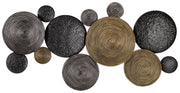 Emsley - Wall Decor - Metallic / Black / Gray