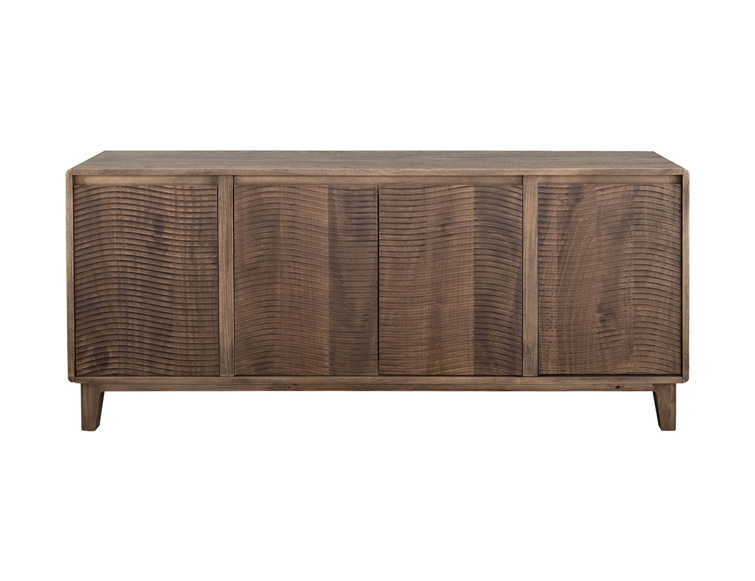 International Furniture Direct Olivia - Console - Brown | Meri Furniture