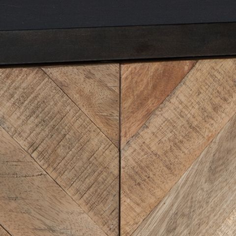 Ashley Furniture Robin - Brown / Beige - Accent Cabinet | Meri Furniture
