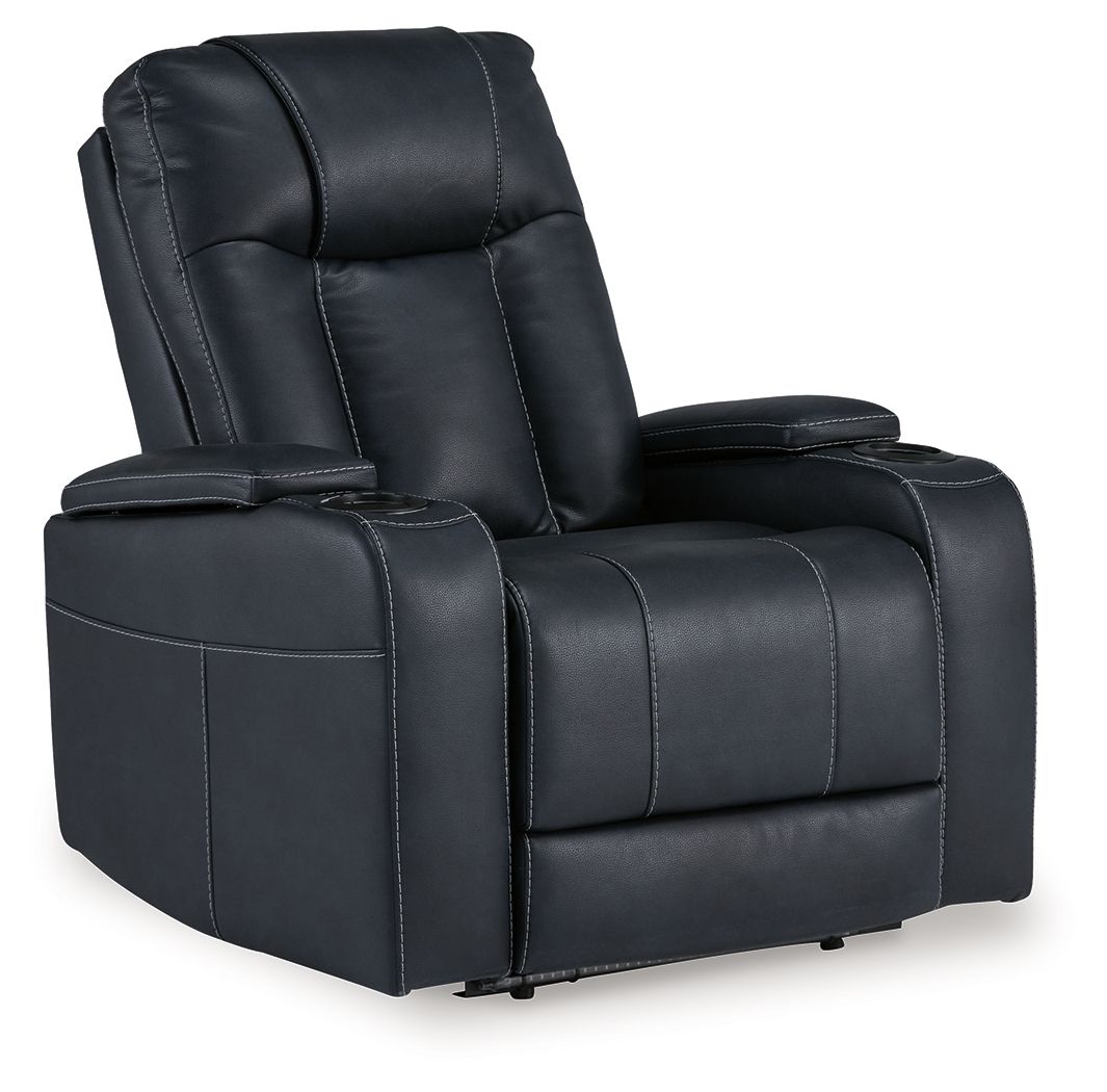Signature Design by Ashley® Feazada - Power Recliner With Adj Headrest | Meri Furniture