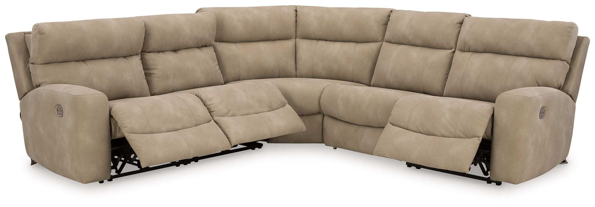 Signature Design by Ashley® Next-gen Durapella - Power Reclinering Sectional Set | Meri Furniture