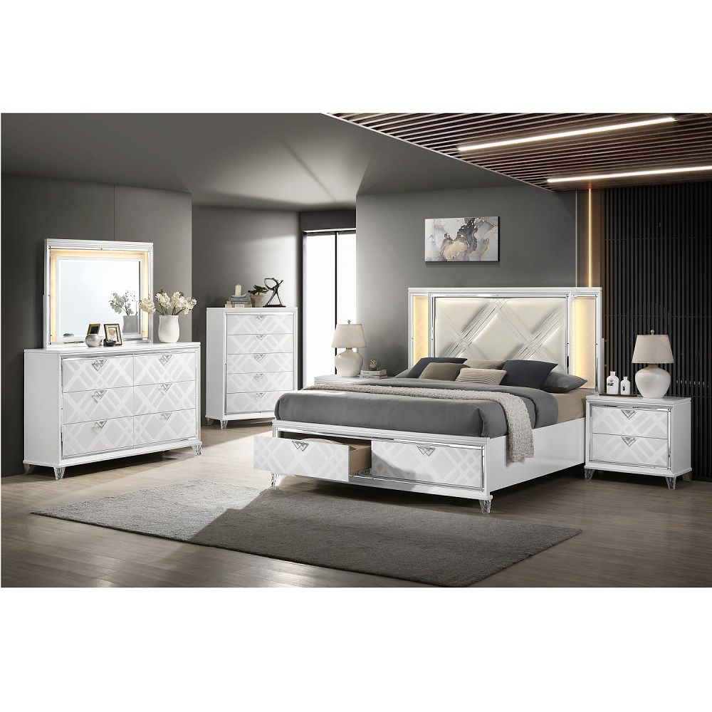 ACME Skylar - Mirror With Led | Meri Furniture