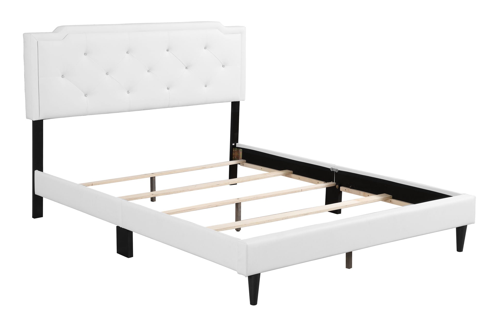 Button Tufted Bed Charming For Cozy Spaces