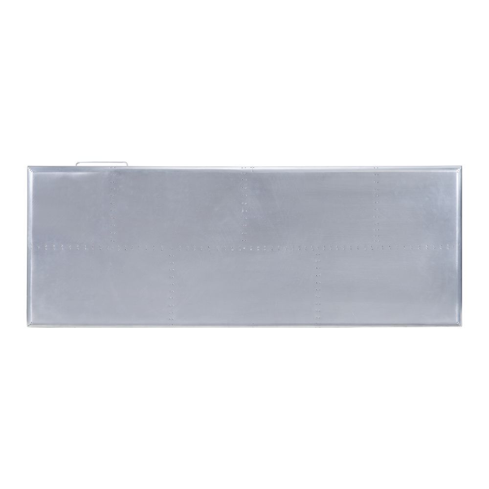 ACME Brancaster - Desk - Aluminum - 30" | Meri Furniture