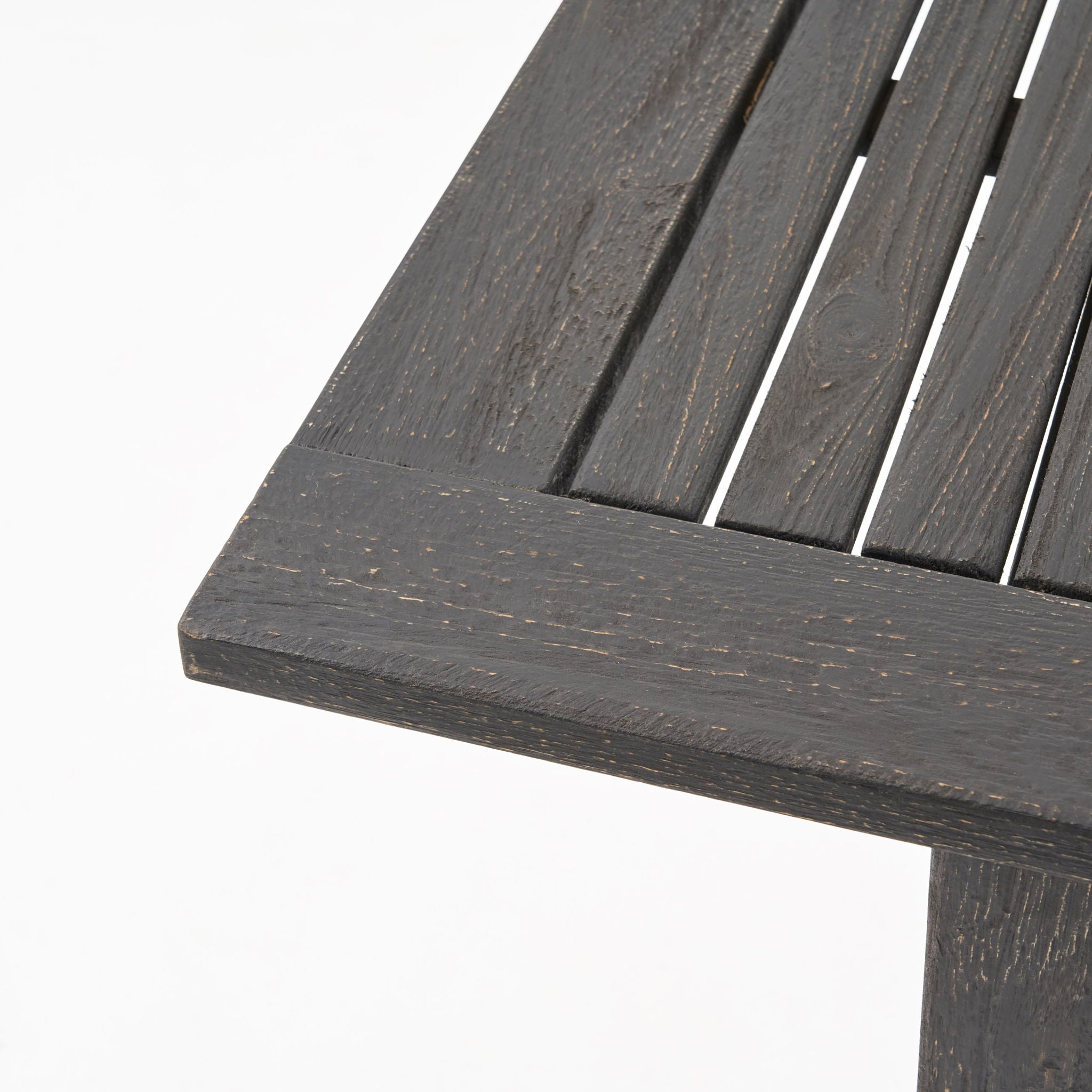 Outdoor Expandable Dining Table With Square Legs