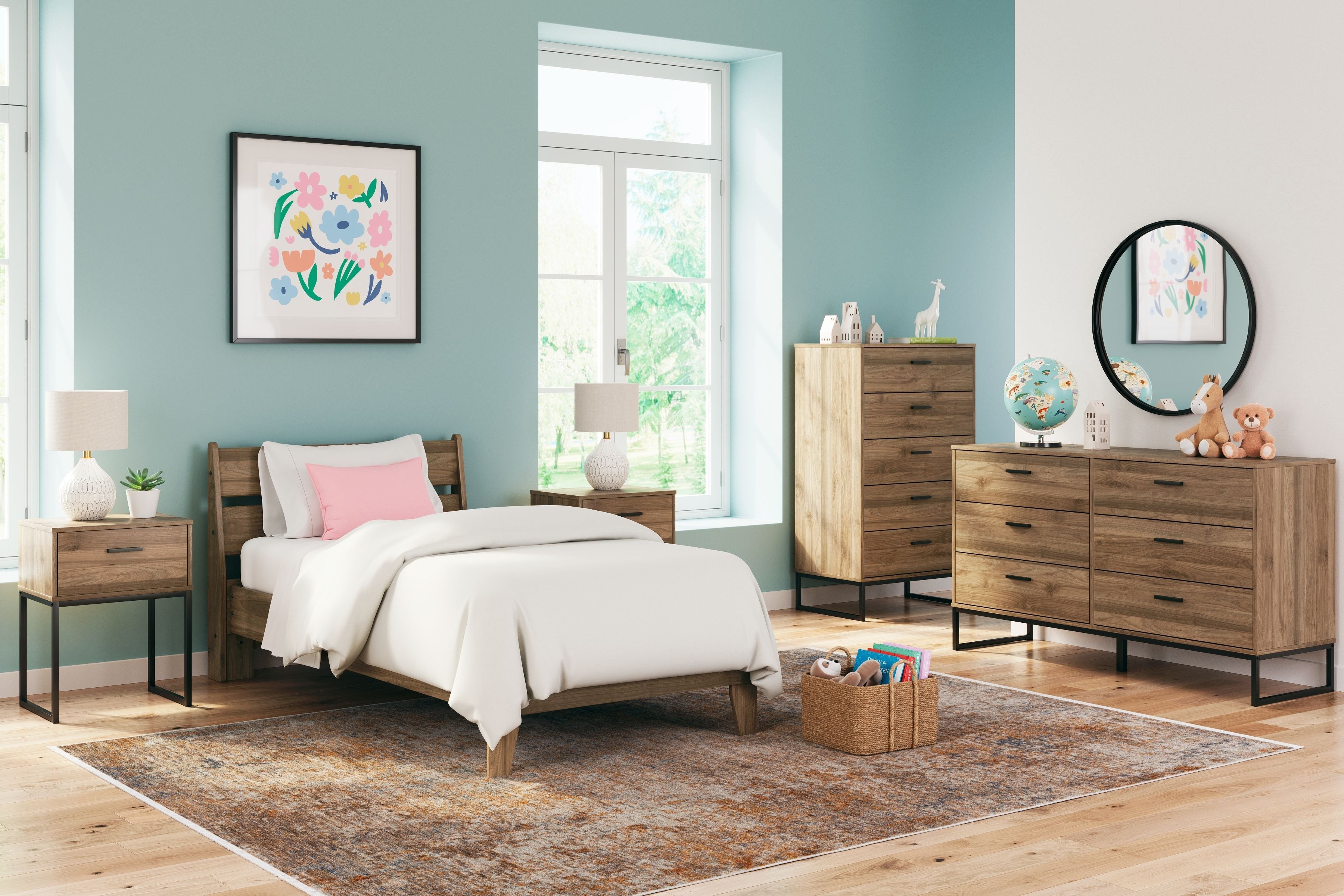 Signature Design by Ashley® Deanlow - Panel Bedroom Set | Meri Furniture