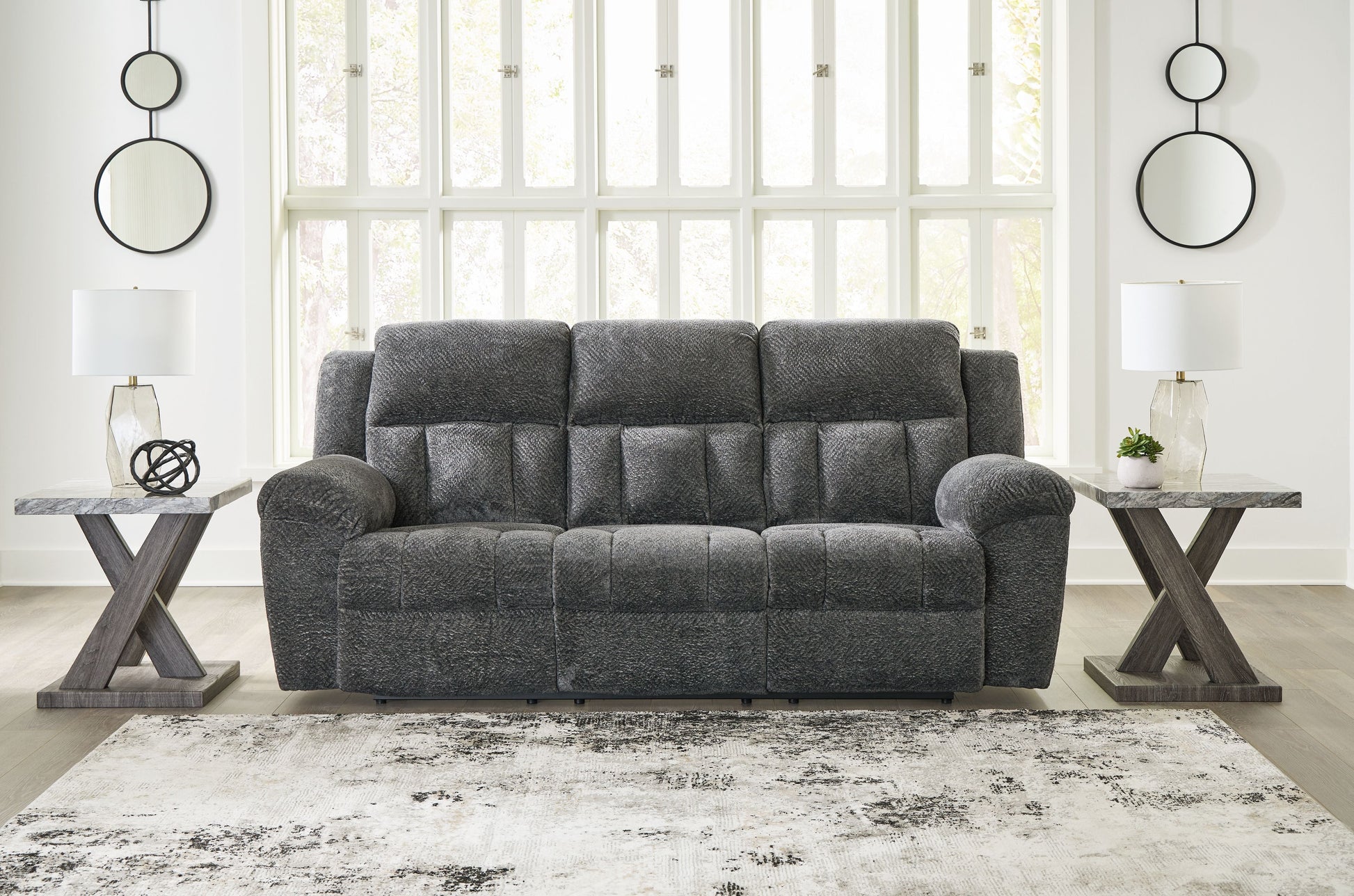 Signature Design by Ashley® Frohn - Reclining Sofa | Meri Furniture