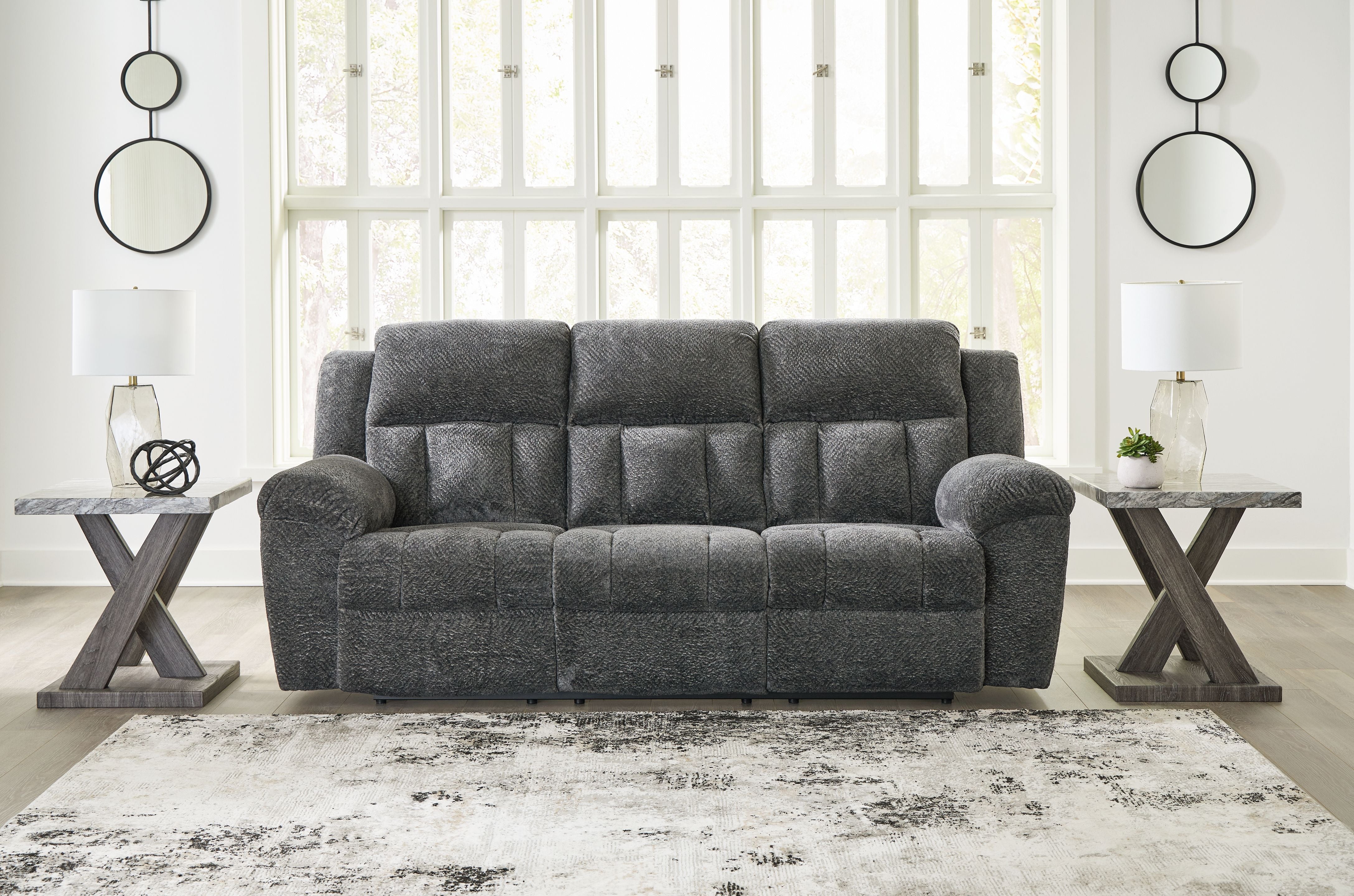 Signature Design by Ashley® Frohn - Reclining Sofa | Meri Furniture