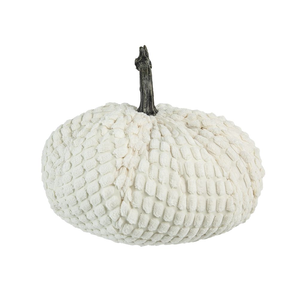 Chenille Weighted Pumpkin Ornament Decor For Holiday Harvest Festival Fall Festival & Thanksgiving