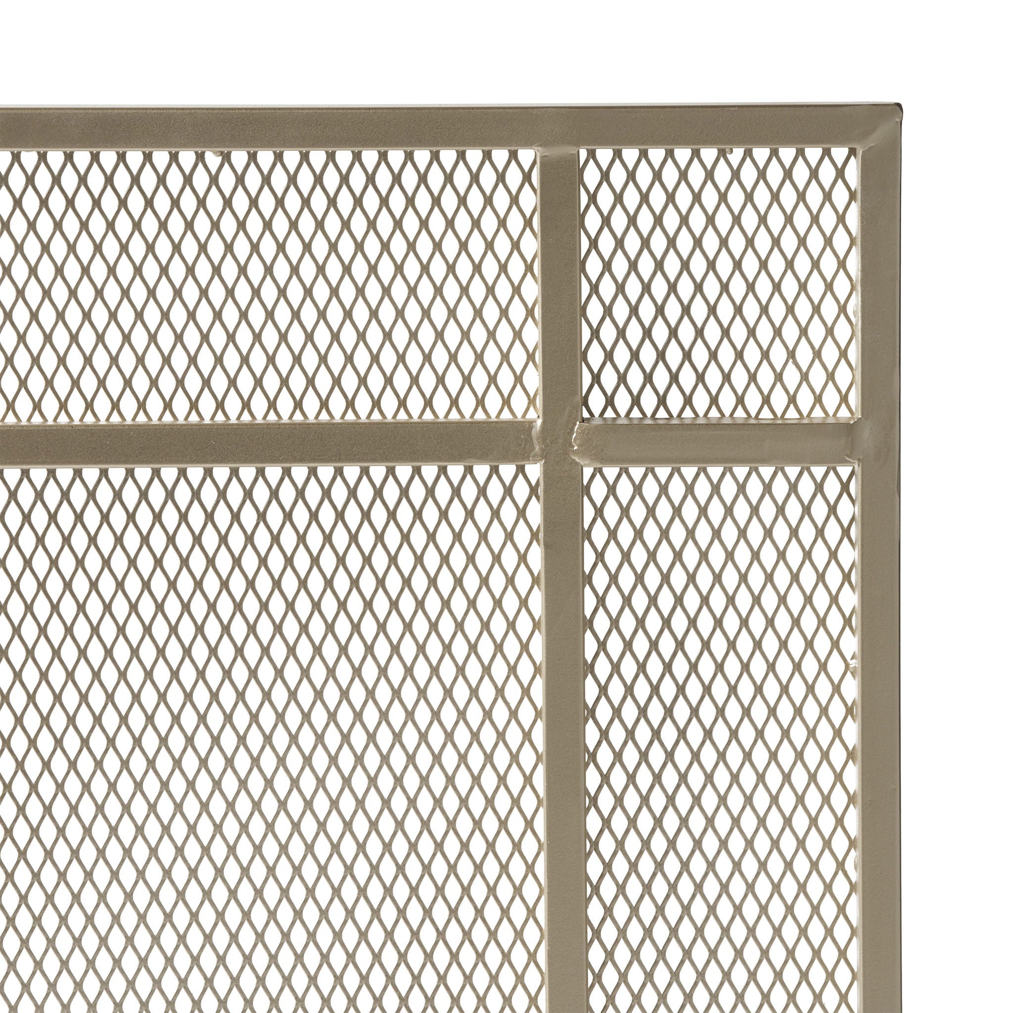 Elegant Iron Fire Screen For Fireplace Protection